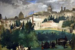 Edouard Manet 1867 The Funeral From New York Metropolitan Museum Of Art At New York Met Breuer Unfinished
